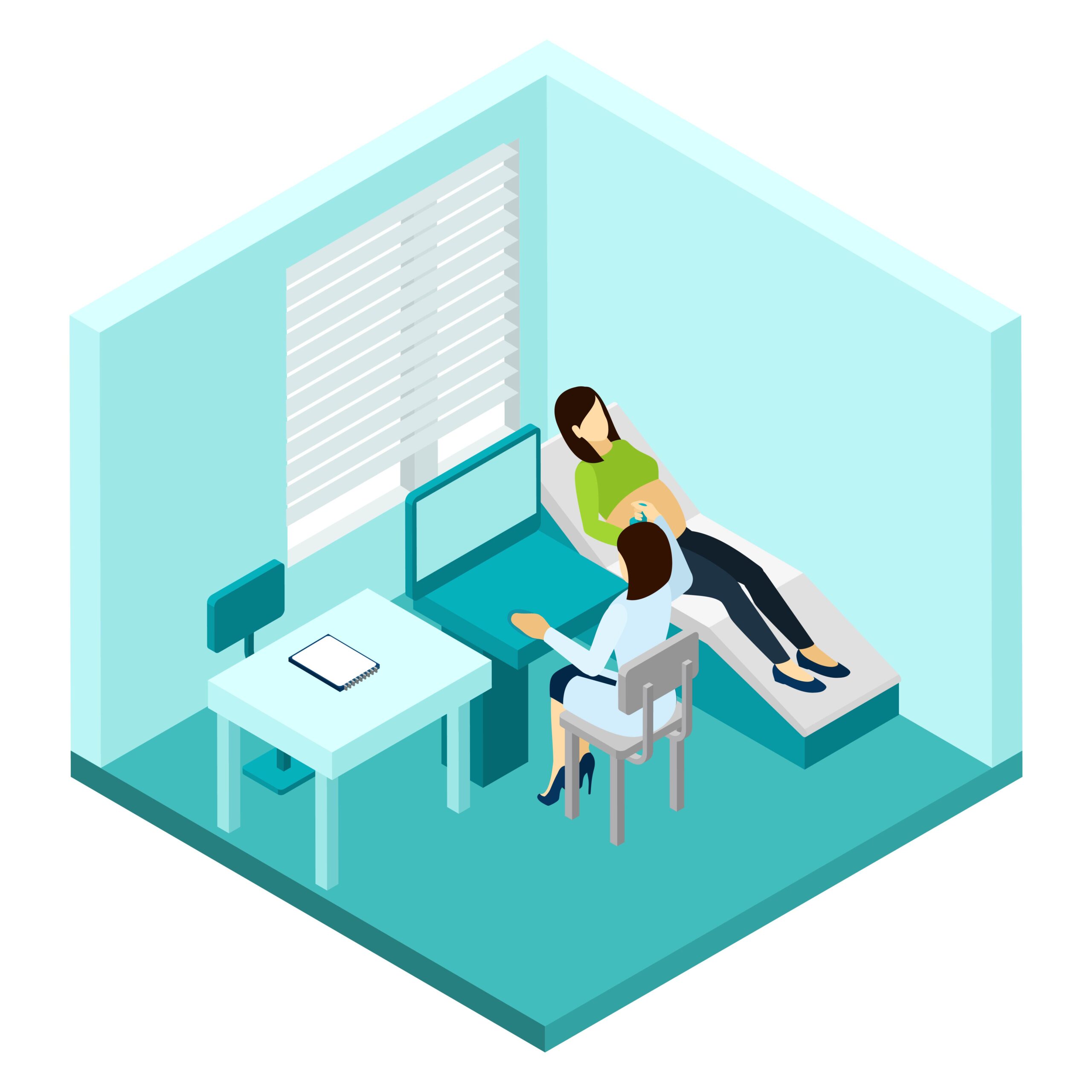 Fetal Medicine Professional Illustration